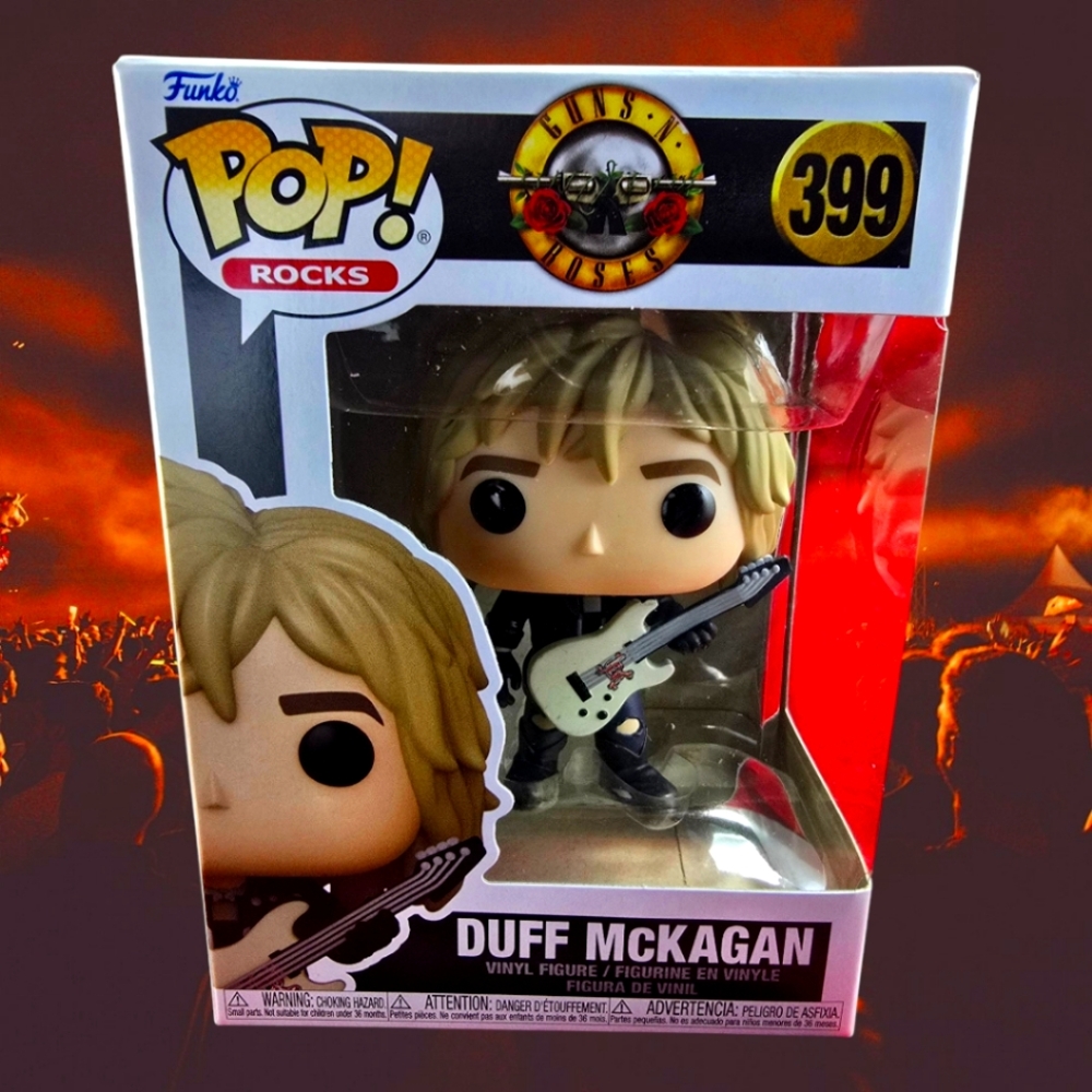 Duff McKagan funko # 399 (nib) With Pop Protector